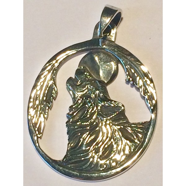 Pendant Silver Wolf 